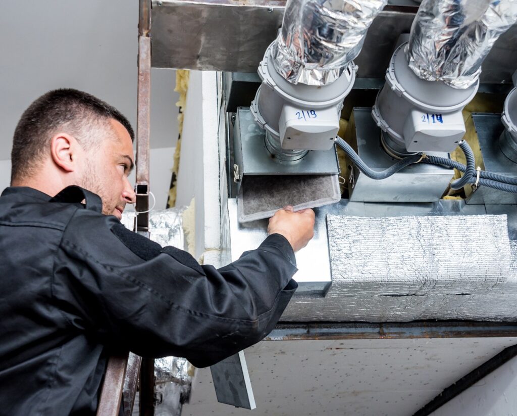 Ventilation cleaning specialist work repair ventilation system 11zon